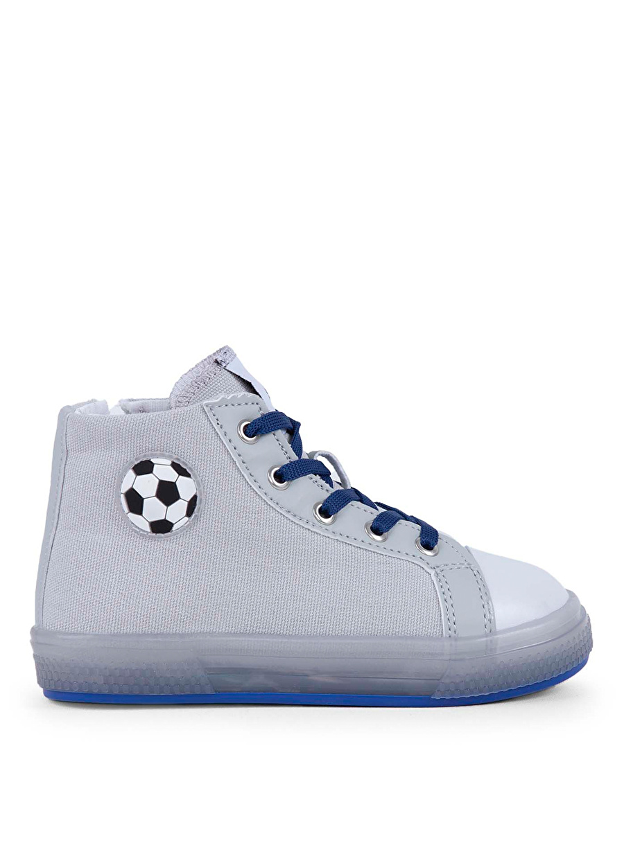 Buckhead Açık Gri Erkek Çocuk Sneaker BUCK4299 CHUCK HIGH