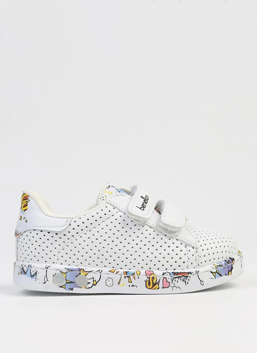 Benetton Beyaz Bebek Sneaker BN-31517