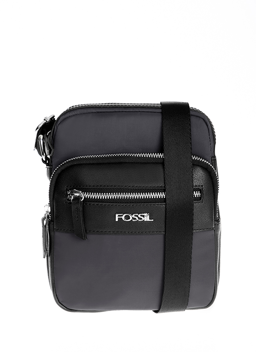 Fossil Siyah 22x19x6 cm Erkek Çapraz Çanta 01FS2053