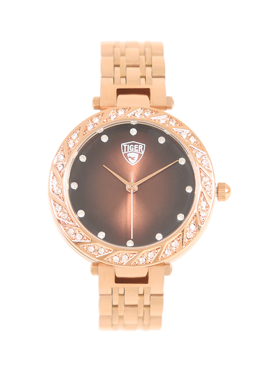 Tiger Metal Rose Gold Kadın Kol Saati  BYWT001901 / 566E