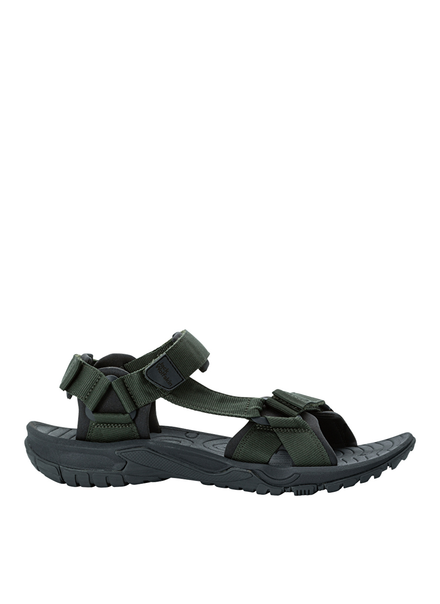 Jack Wolfskin Koyu Yeşil Erkek Sandalet 4019021_4341_LAKEWOOD RIDE SANDAL M