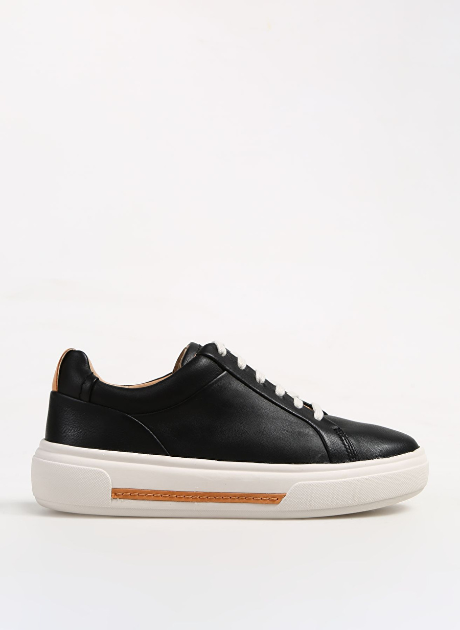 Clarks Siyah Kadın Deri Sneaker 26176307