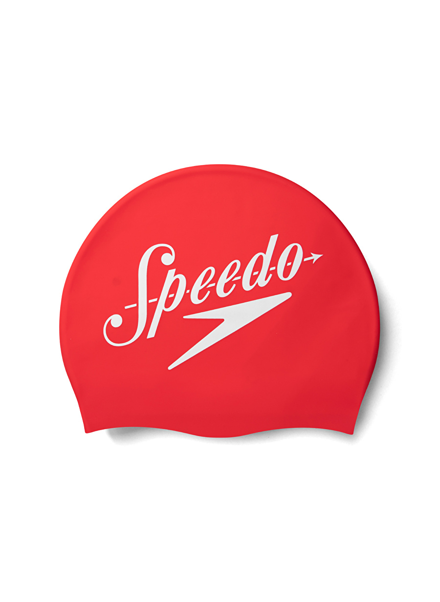 Speedo Kırmızı - Beyaz Unisex Bone 8-0838514614-SPEEDO SLOGAN PRT CAP