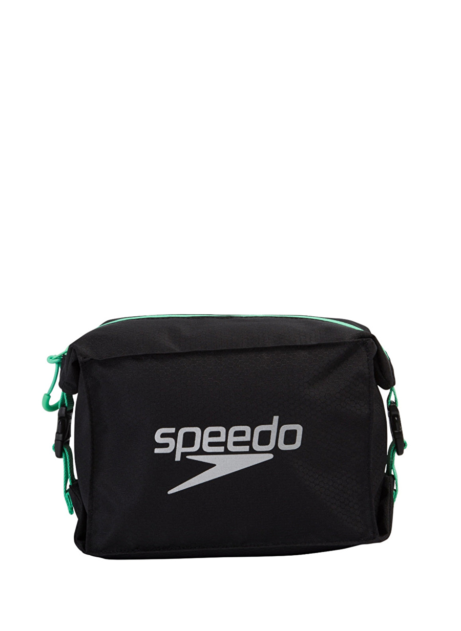 Speedo Siyah - Yeşil Unisex 12x20x10 cm Plaj Çantası 8-09191D712-SPEEDO POOL SIDE BAG AU