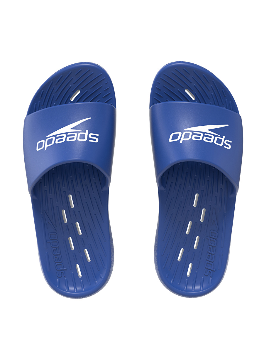 Speedo Lacivert - Beyaz Erkek  Terlik 8-1222916711-SPEEDO SLIDES ONE PIEC