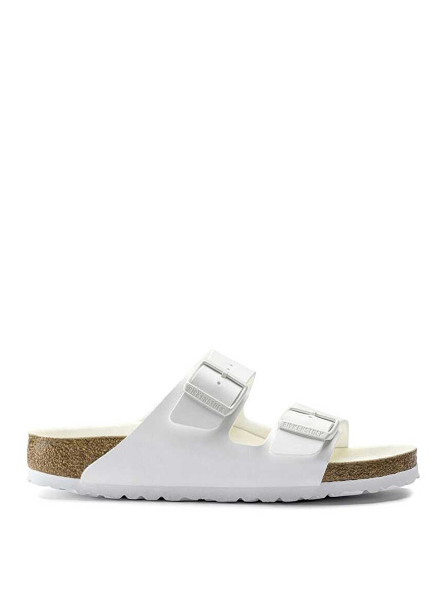 Birkenstock ARIZONA Beyaz Erkek Birko-Flor Terlik