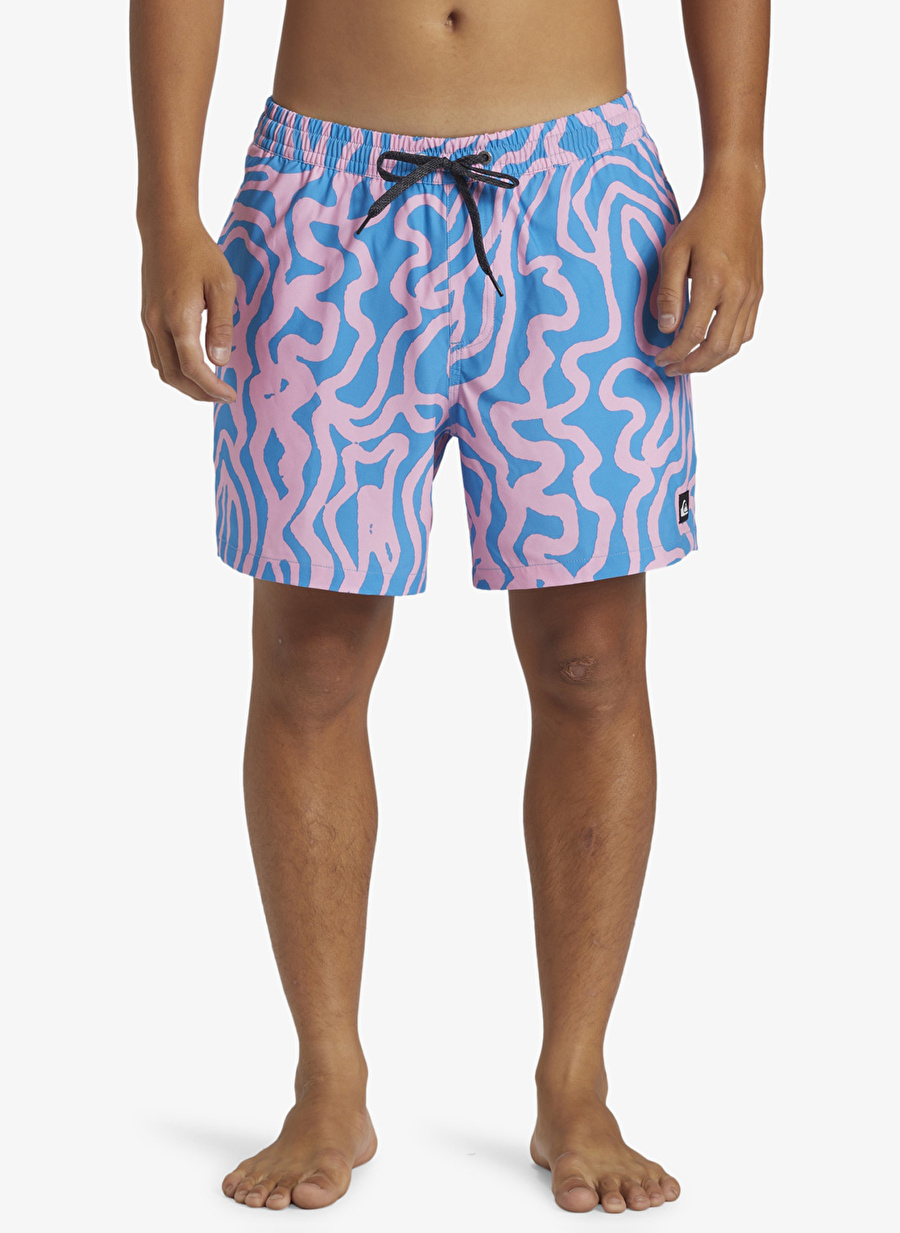 Quiksilver  Pembe Erkek Şort Mayo AQYJV03144_SURFSILK MIX VOLLEY 16