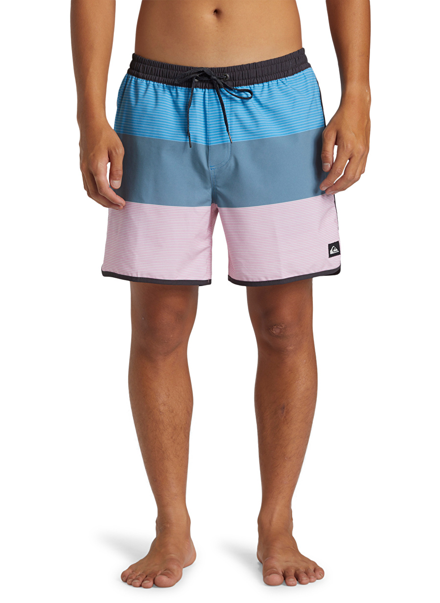 Quiksilver Mavi Erkek Normal Bel Şort Mayo AQYJV03135_SURFSILK TIJUANA VLLY 16