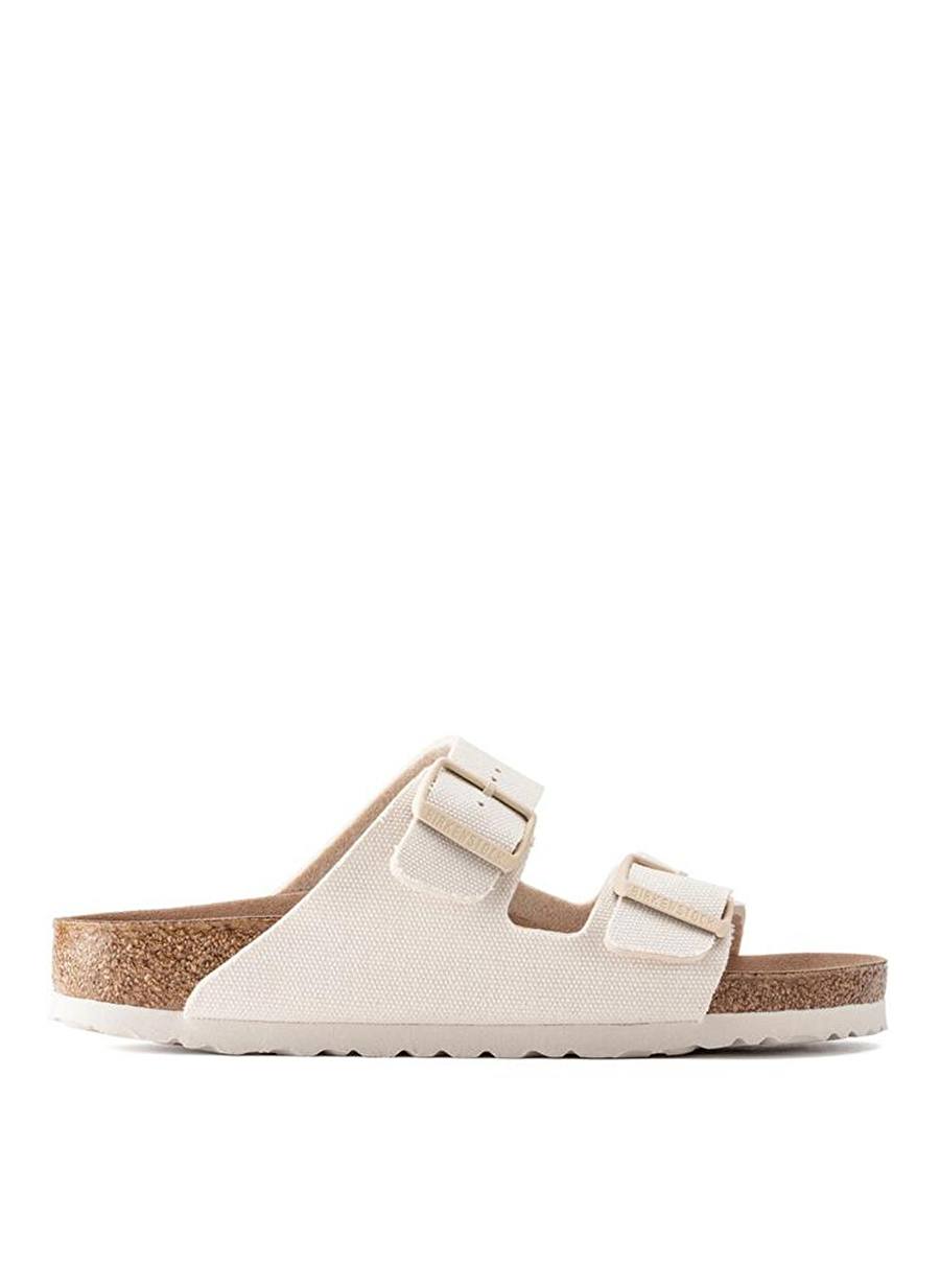 Birkenstock ARIZONA TEX CANVAS VEGAN Taş Kadın Kanvas Terlik