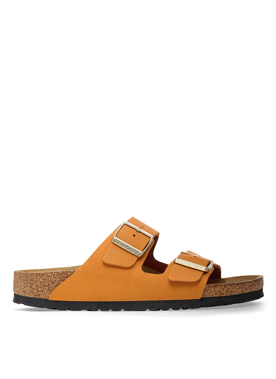 Birkenstock Turuncu Kadın Nubuk + Deri Terlik ARIZONA 1026732