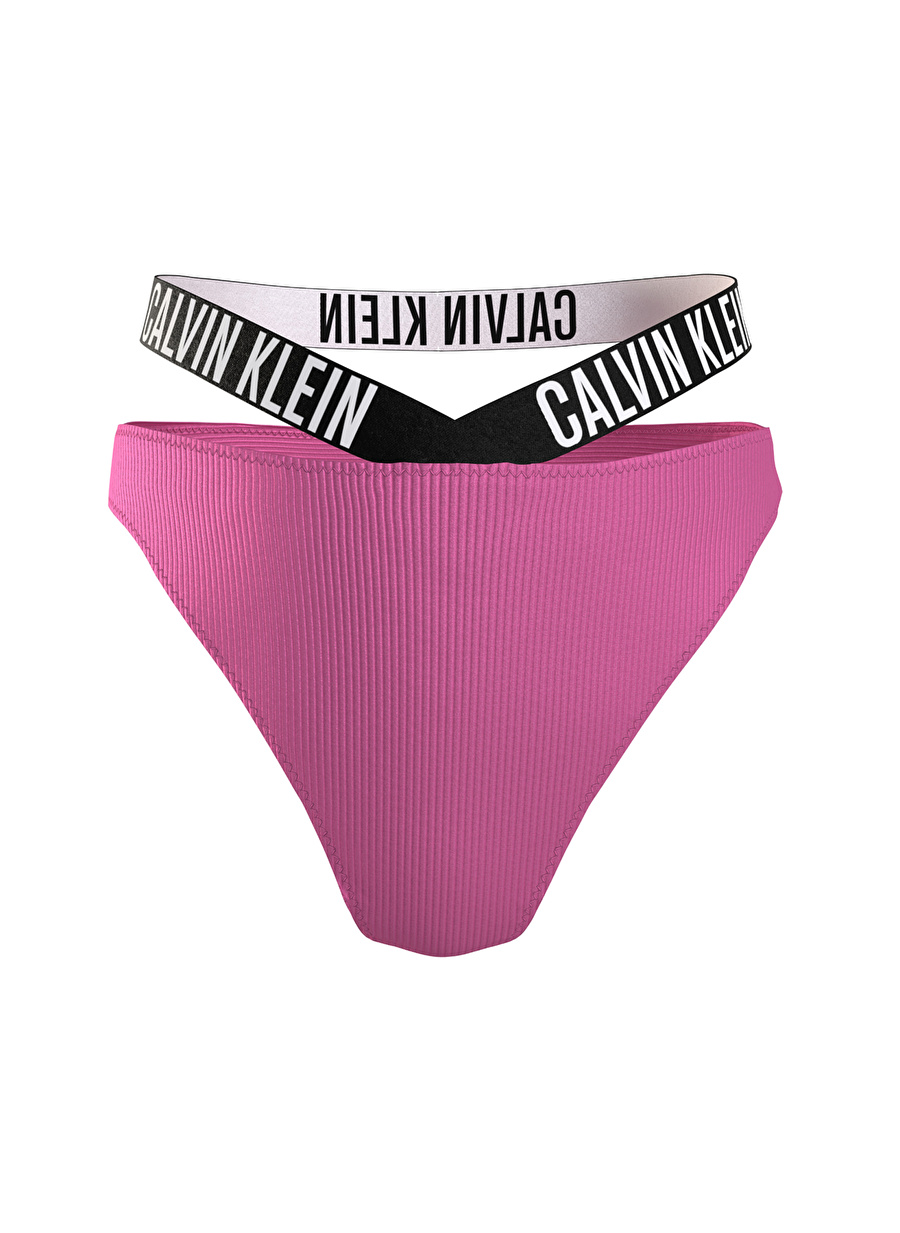 Calvin Klein Pembe Kadın Bikini Alt HIGH LEG CHEEKY BIKINI KW0KW02391TO