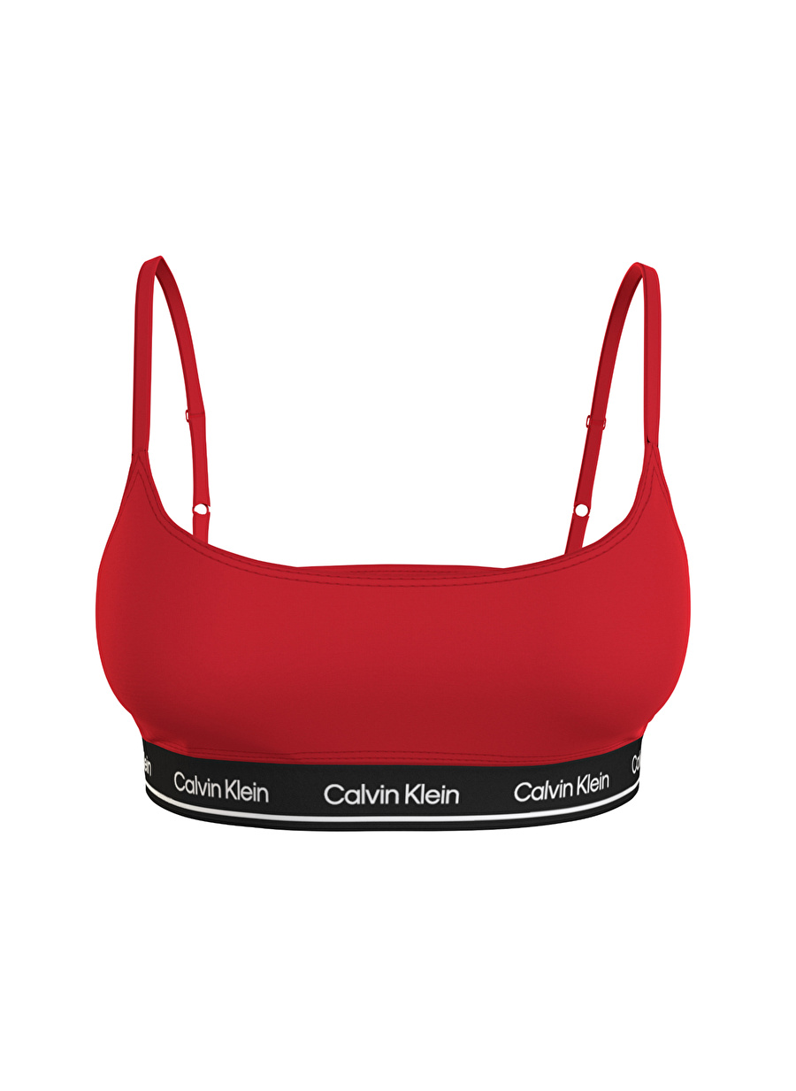 Calvin Klein Kırmızı Kadın Bikini Üst BRALETTE-RP KW0KW02425XNE