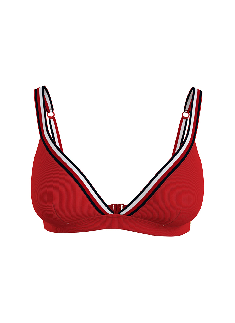 Tommy Hilfiger Kırmızı Kadın Bikini Üst TRIANGLE RP, XLG UW0UW05290XLG