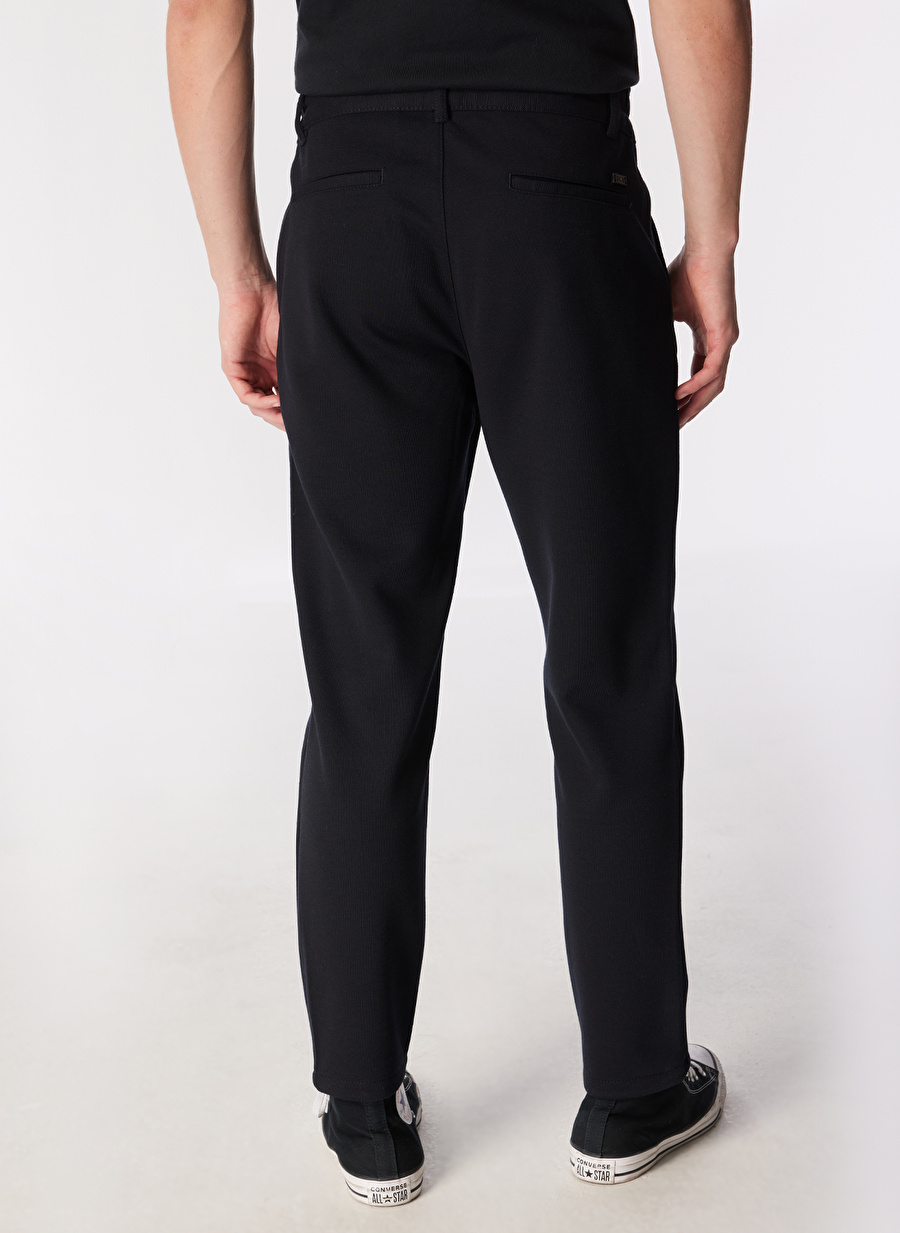 U.S. Polo Assn. Normal Bel Normal Paça Jogger Lacivert Erkek Pantolon STK-TUNAH_4