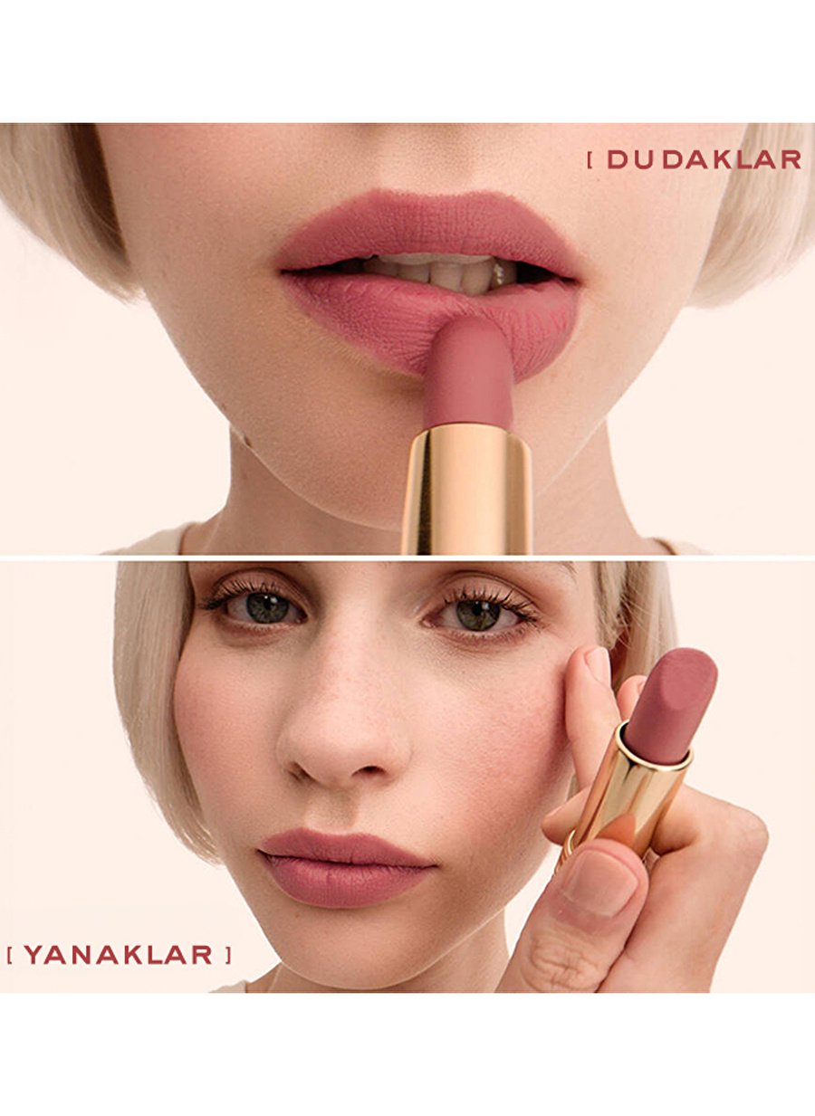 Lancome L'Absolu Rouge Intımatte Blushıng Nudes 360 - Flırtıng Thrılls _2