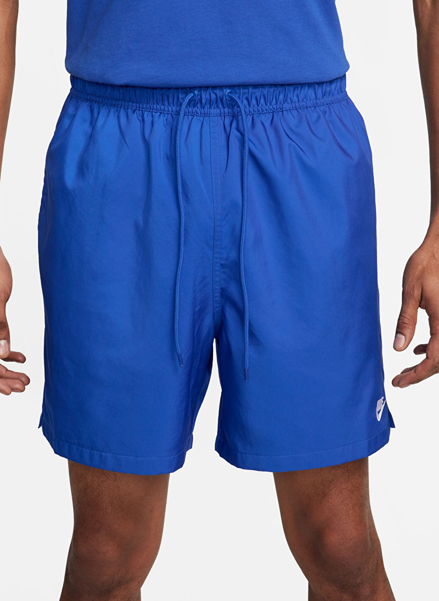 Nike Mavi Erkek Normal Bel Bol Kesim Şort FN3307-480 M NK CLUB FLOW SHORT _6