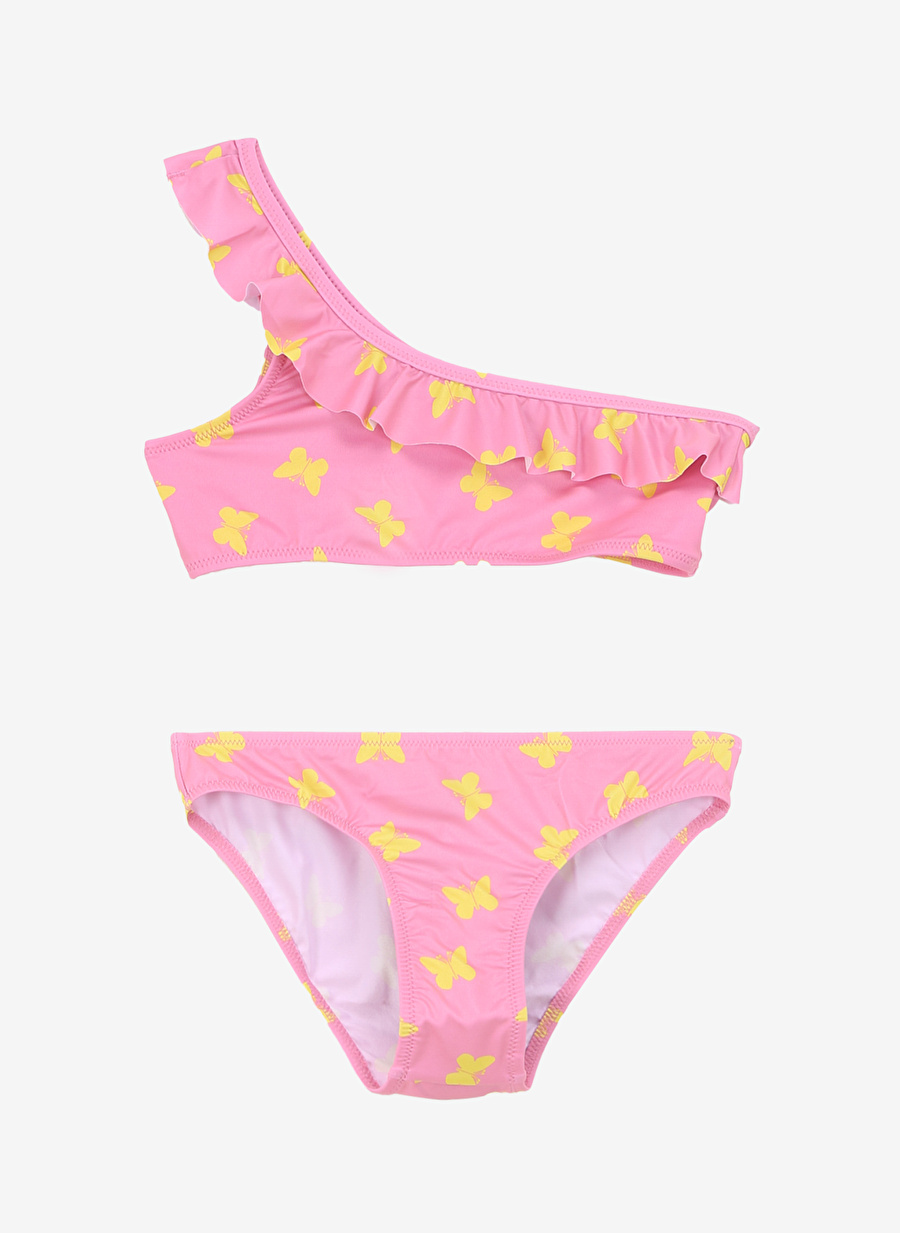 Benetton Pembe Kız Çocuk Bikini Takım 624P3WUM0K02E