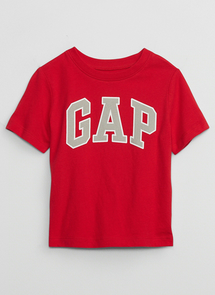 Gap Düz Kırmızı Erkek Çocuk T-Shirt 459557005