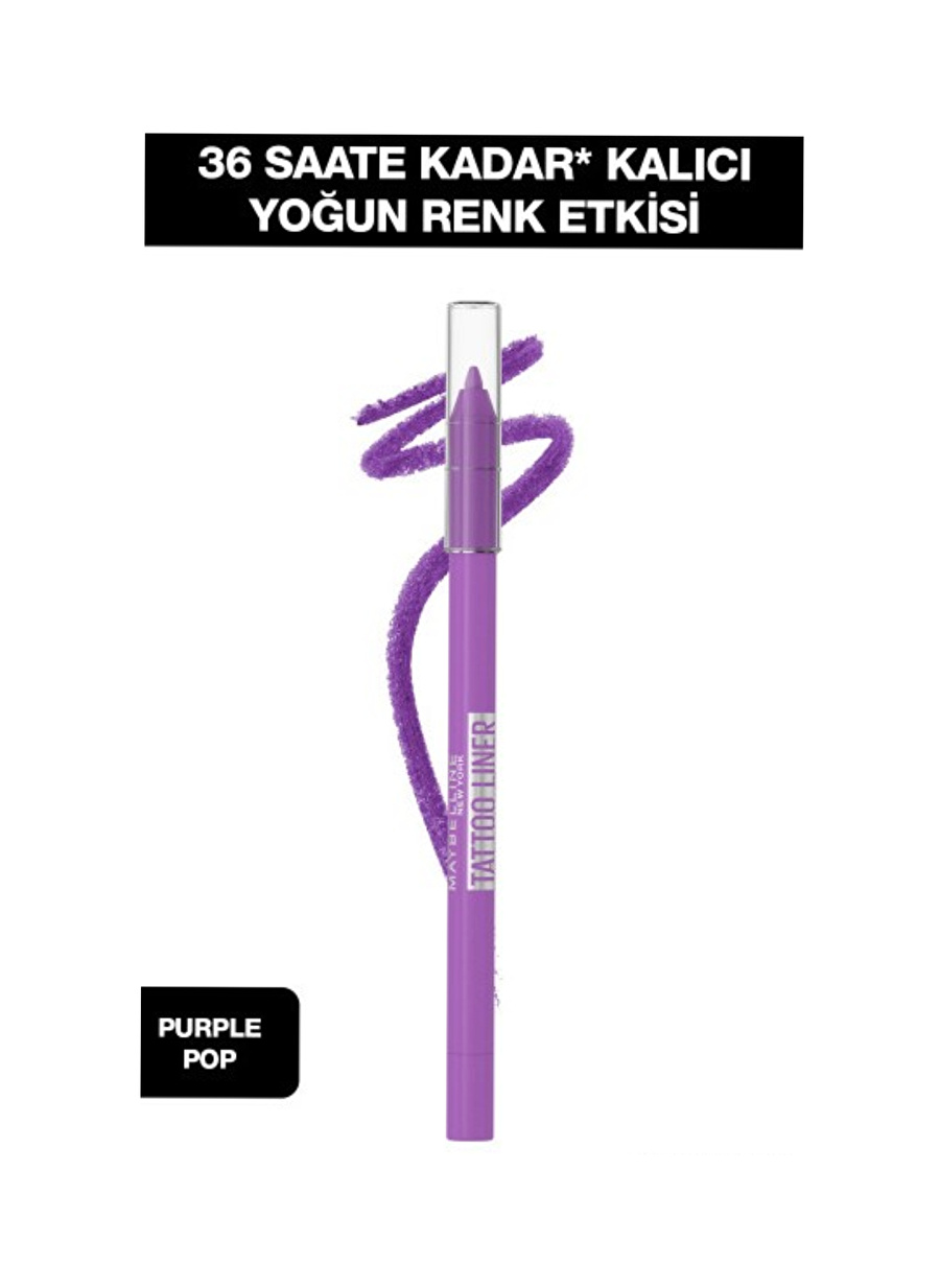 Maybelline New York Tattoo Liner Jel Göz Kalemi - Purple Pop