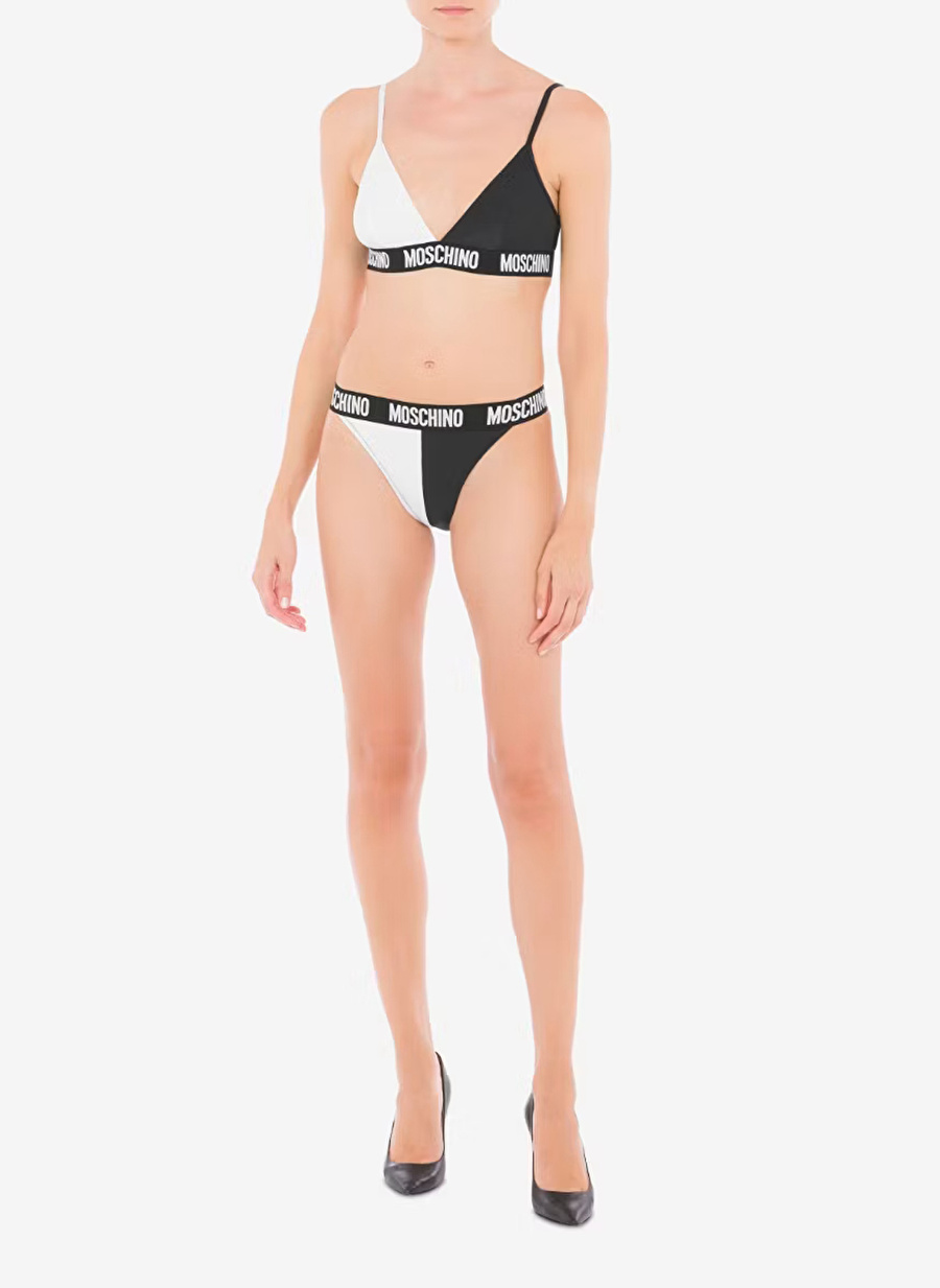 Moschino Siyah Kadın Bikini Üst 241V2A5729