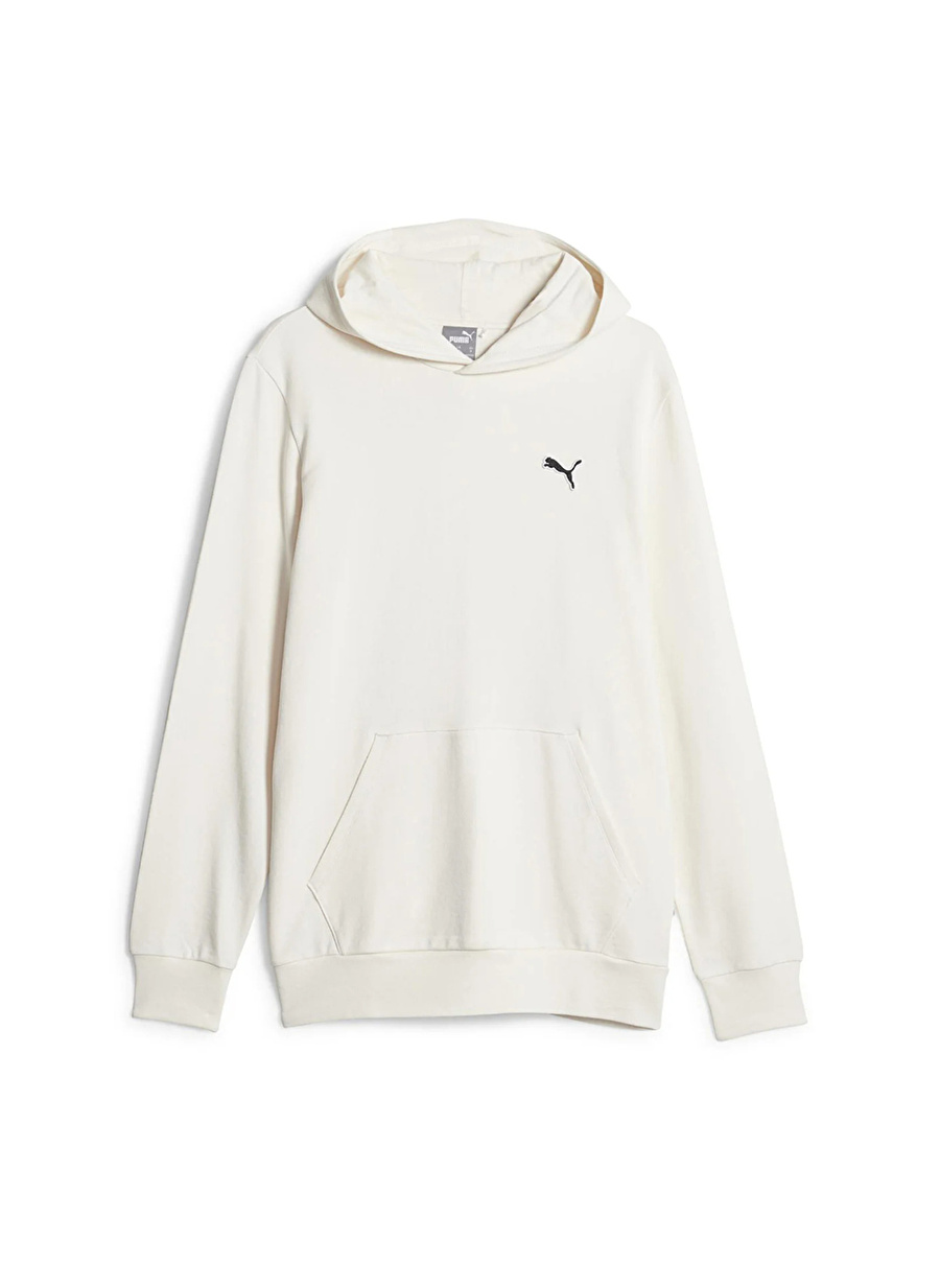 Puma Krem Erkek Kapüşon Yaka Normal Kalıp Sweatshirt 67597899 BETTER ESSENTIALS Hoodie