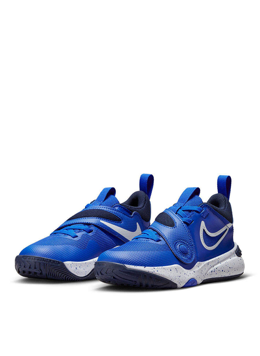 Nike team hustle d9 blue best sale