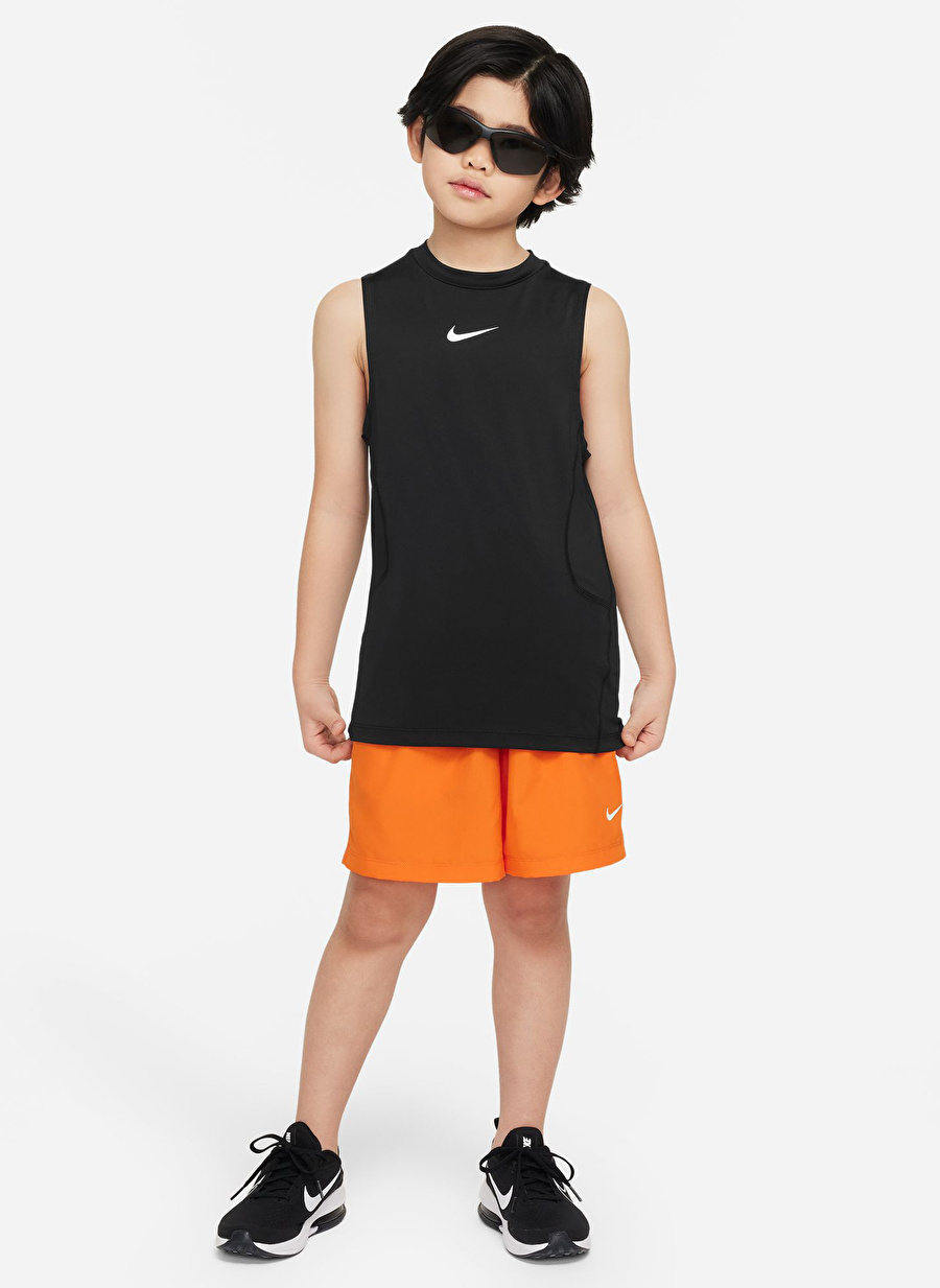 Nike Düz Siyah Erkek Çocuk Atlet FV2419-010-B NP SL TOP