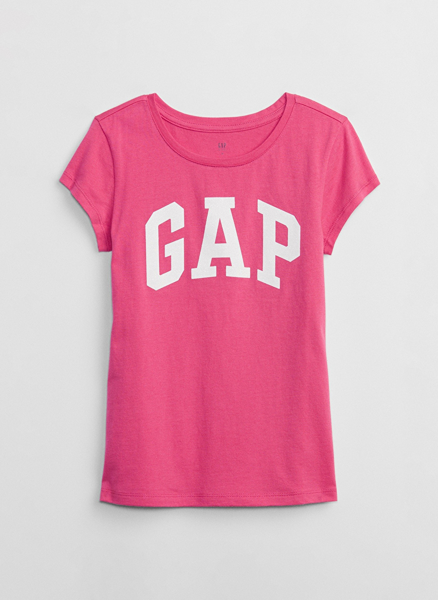 Gap Baskılı Pembe Kız Çocuk T-Shirt 460525005