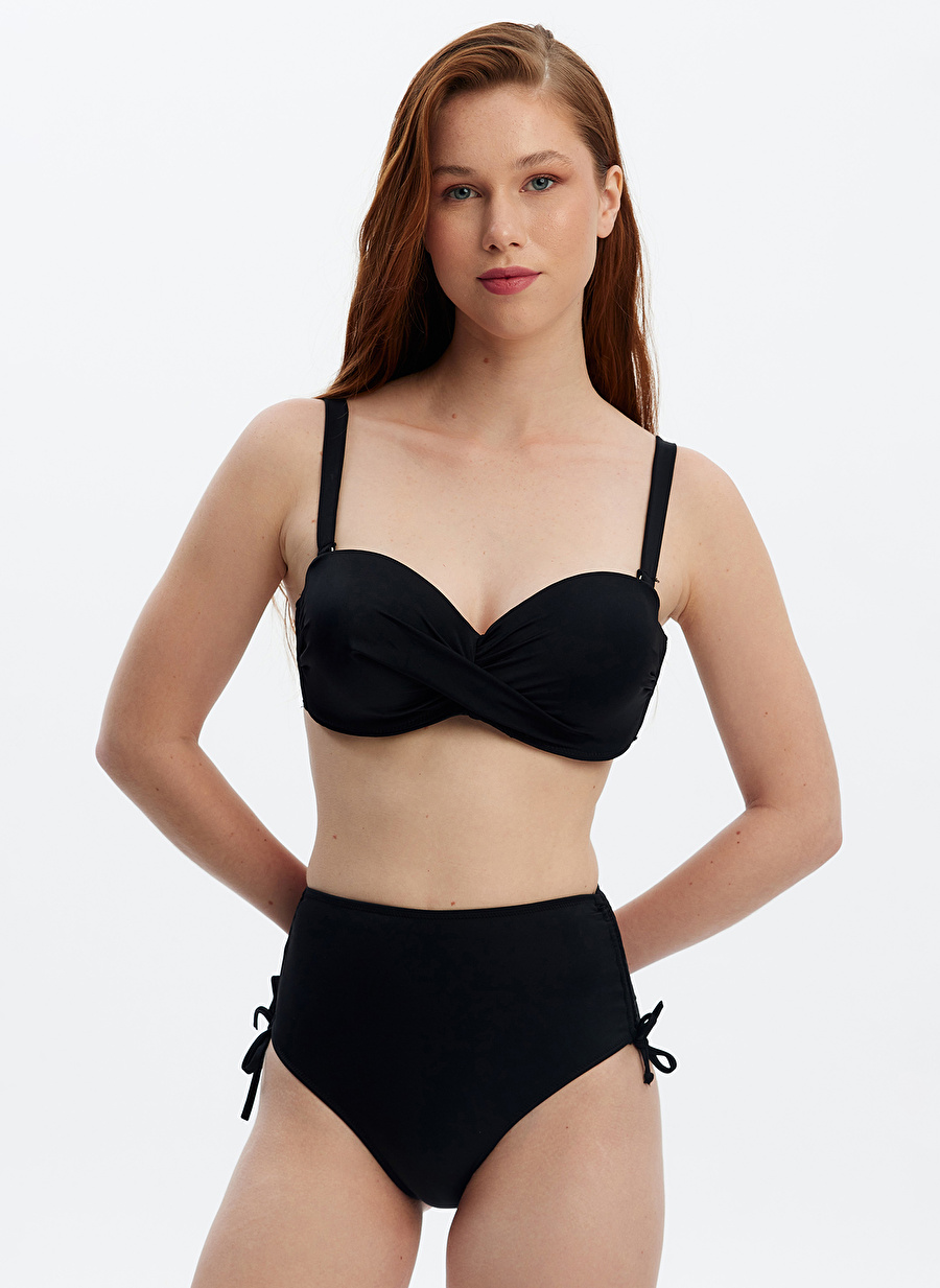 Louren Siyah Kadın Bikini Üst LRN23YMM8515