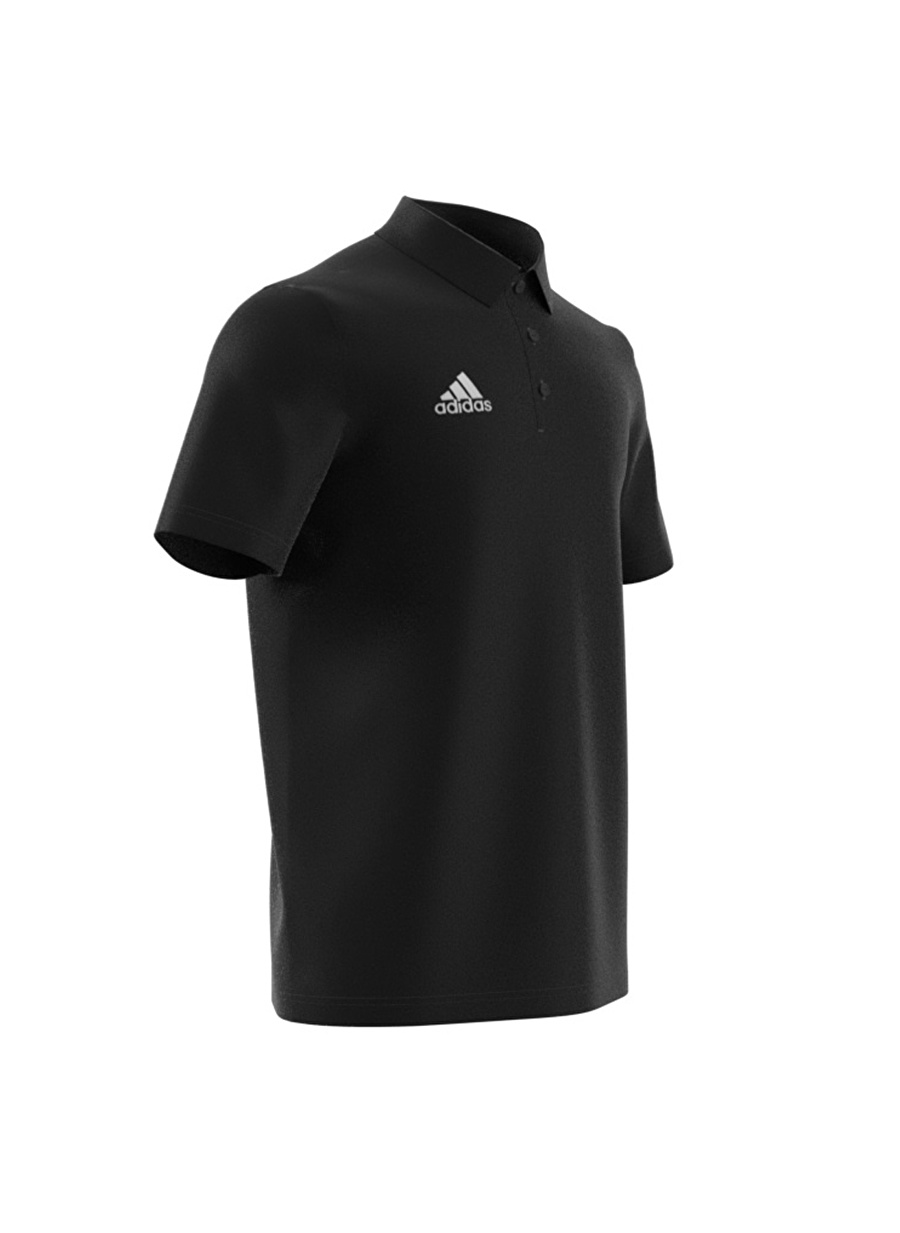 adidas Erkek Siyah Normal Kalıp Polo T-Shirt HB5328 ENT22  _1