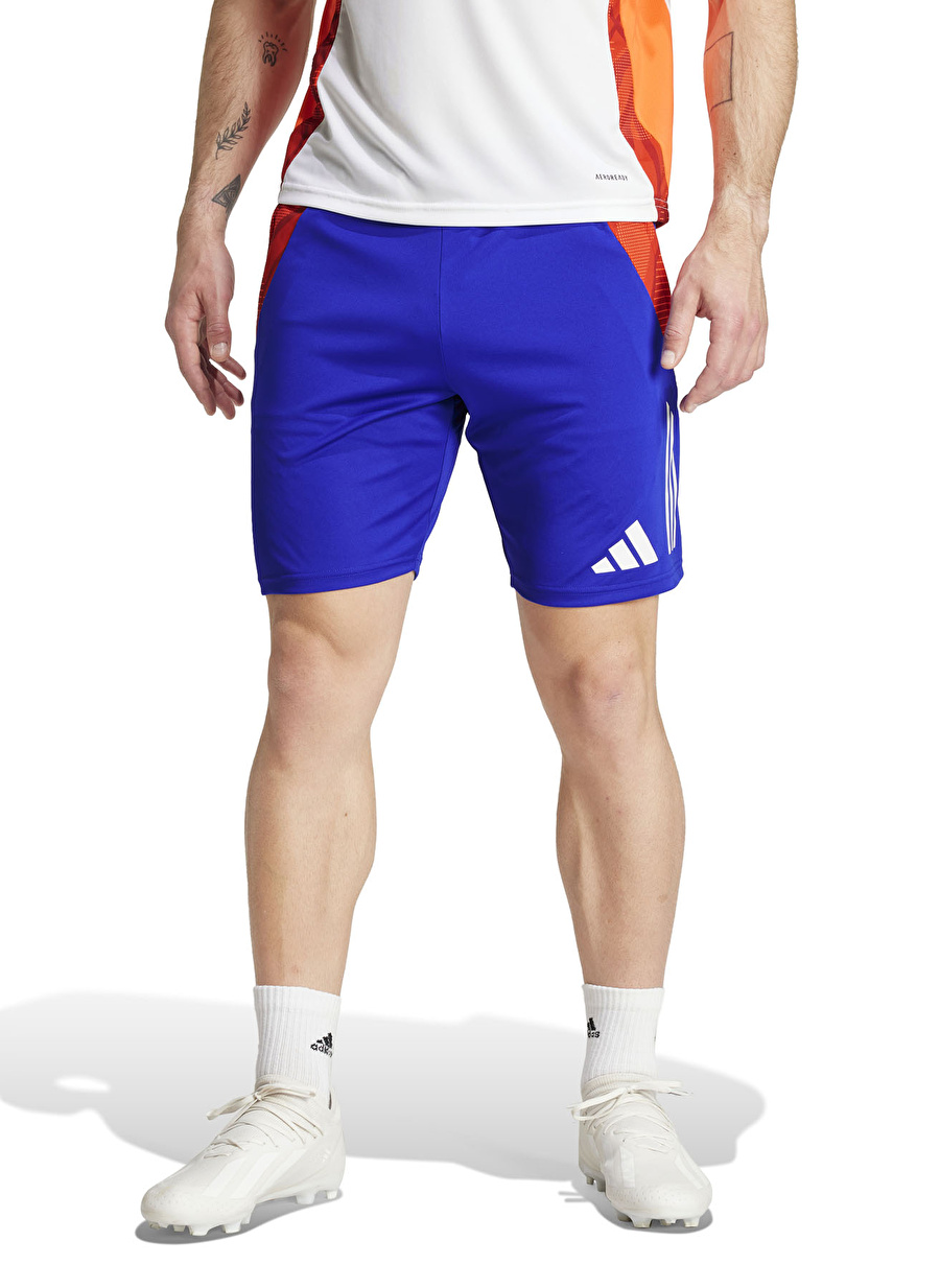 adidas Erkek Mavi Normal Kalıp Şort JF4195 TIRO24 C TR SHO