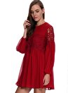 Endless Rose Kırmızı Kadın Elbise - 3539D6FR 