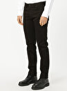 Fabrika  Normal Bel Slim Fit Düz Siyah Erkek Denim Pantolon  -  EDI