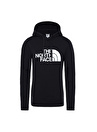 The North Face W HD PULLOVER HD Bisiklet Yaka Uzun Kollu Normal Kalıp Düz Siyah Kadın Sweatshirt