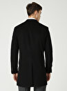 Kip Plt-105  Regular Fit  Siyah Erkek Palto