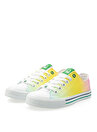 Benetton Sarı Kadın Sneaker BN-30178