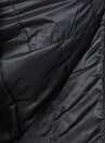Jack & Jones 12190002_Jjfaster Jacket Düz Yaka Uzun Kollu  Regular Fit Düz Siyah Erkek Mont