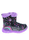 Skechers Siyah Kız Çocuk Bot 302656N BKLV ILLUMI-BRIGHTS