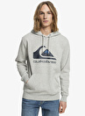 Quiksilver Çok Renkli Erkek Kapüşon Yaka Baskılı Sweatshirt BIG LOGO HOOD