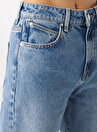 Mavi M101072-80451  Geniş Paça Yüksek Bel Normal Kalıp  Kadın Denim Pantolon