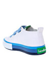 Benetton BN-30649 688 Beyaz - Mavi Erkek Çocuk Yürüyüş Ayakkabısı