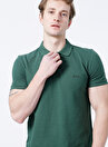 Lee Cooper Pike Koyu Yeşil Erkek Polo T-Shirt 222 LCM 242057 TWINS K. YESIL