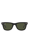 Ray-Ban Original Wayfarer Bio-Acetate RB2140 Kare Siyah Unisex Güneş Gözlüğü