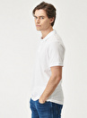 Wrangler Polo Yaka Beyaz Erkek T-Shirt SS Polo T-shirt