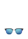 Ray-Ban New Clubmaster RB4416 Geometrik Siyah Polarize Unisex Güneş Gözlüğü