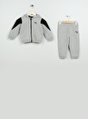 Puma Gri Erkek Çocuk Fermuarlı Uzun Kollu Eşofman Takımı 67148304 ESS Baby Jogger TR