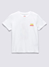 Vans Beyaz Erkek Çocuk Bisiklet Yaka Kısa Kollu T-Shirt VN000778WHT1 HARIBO SS CREW