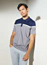 Brooks Brothers Lacivert - Gri Erkek Polo T-Shirt BBSP23MTS012