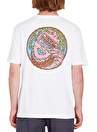 Volcom Beyaz Erkek Bisiklet Yaka T-Shirt A3512319_Volcom Connected Minds Bsc