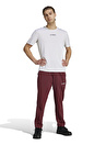 adidas IB1114-MT KNIT PANTS SHA Kırmızı Erkek  Lastikli Paça Regular Fit  Eşofman Altı